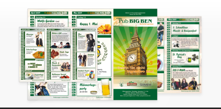 Referenz "Big Ben" Grafikdesign, Marketing