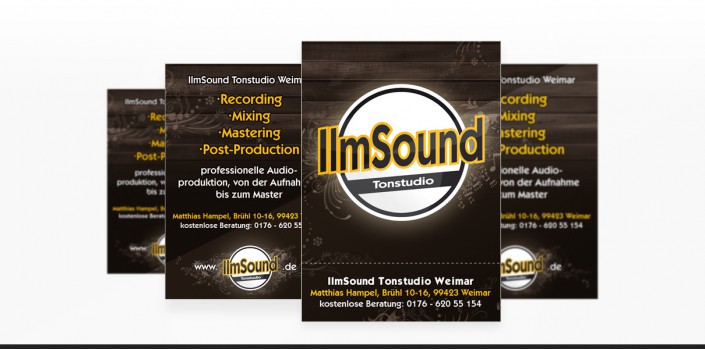 Referenz „IlmSound“ Corporate Design