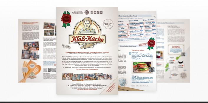Referenz „Kloß Küche“ Corporate Design